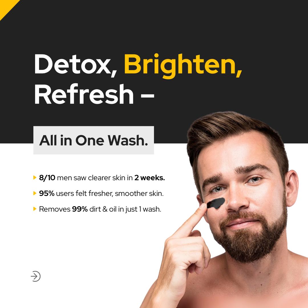 SOULMIST Charcoal with Vitamin C FACE WASH