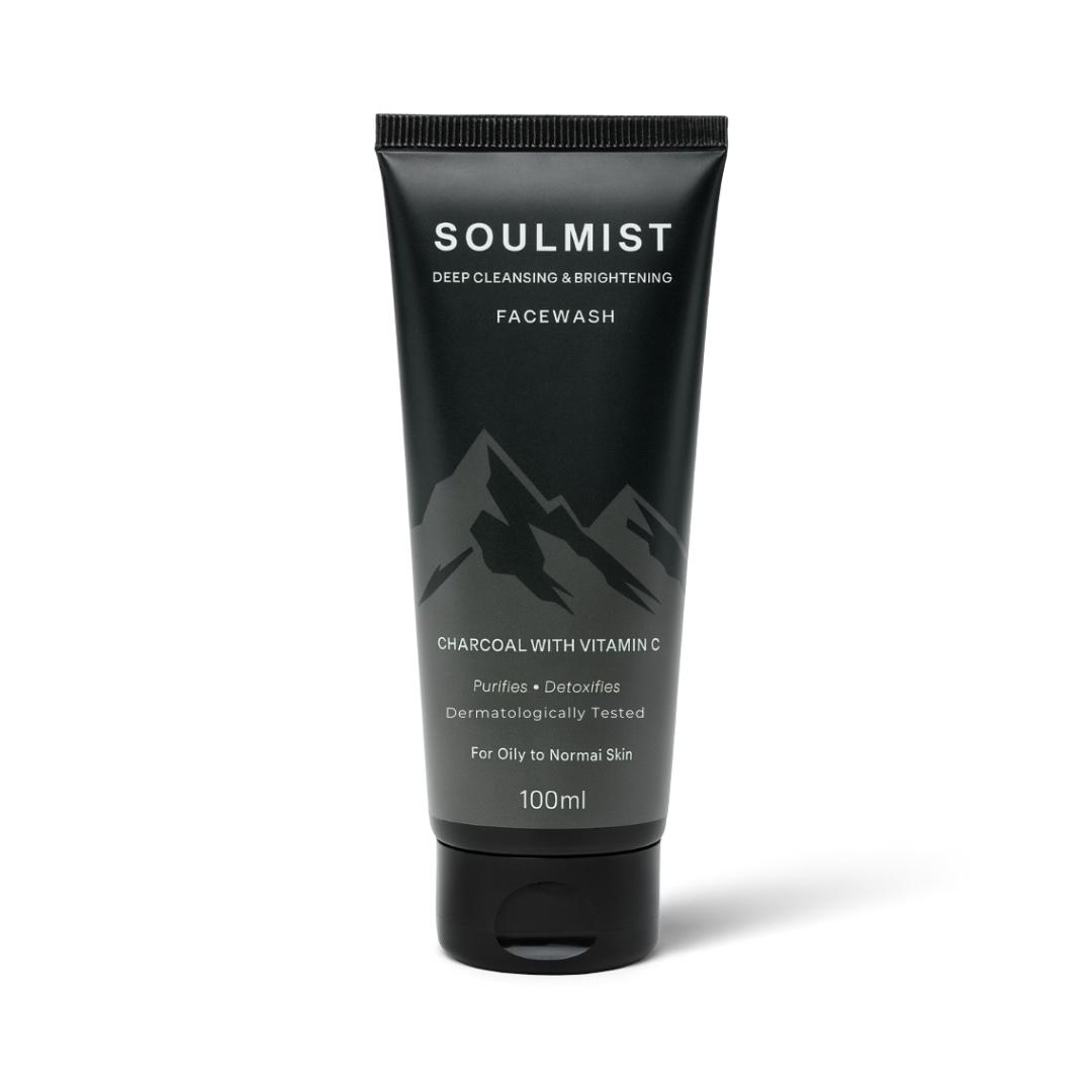 SOULMIST Charcoal with Vitamin C FACE WASH